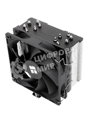 Кулер для процессора Thermalright Burst Assassin 120 SE черный/серебристый (4-pin PWM, 148мм, Al/Cu, 6x6мм, 1x120мм, 66.17CFM, 25.6dBA, 1550RPM, S: 1851/1700/1200/115X, AM5/AM4)