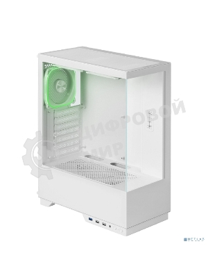 Компьютерный корпус Defender HyperHub белый,ATX,3fans,switch&M/BSync