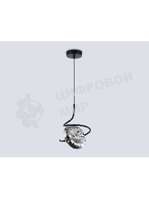 Светильник Ambrella light LH15001 BK/SM черный/дымчатый G9 max 40W D190*1400