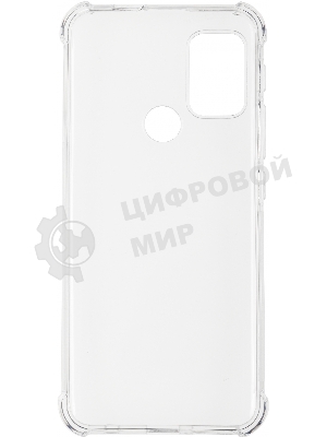 Чехол (клип-кейс) Brosco, для Motorola Moto G20, прозрачный moto-g20-hard-tpu-transparent
