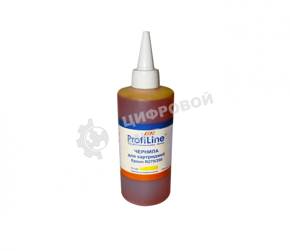 Чернила для принтеров Epson Stylus R270/R290/R390/T50/P50 Yellow 250 мл водн ProfiLine