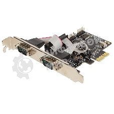 Контроллер ORIENT XWT-PE4SV2, PCI-E to COM 4-port (WCH CH384) oem 