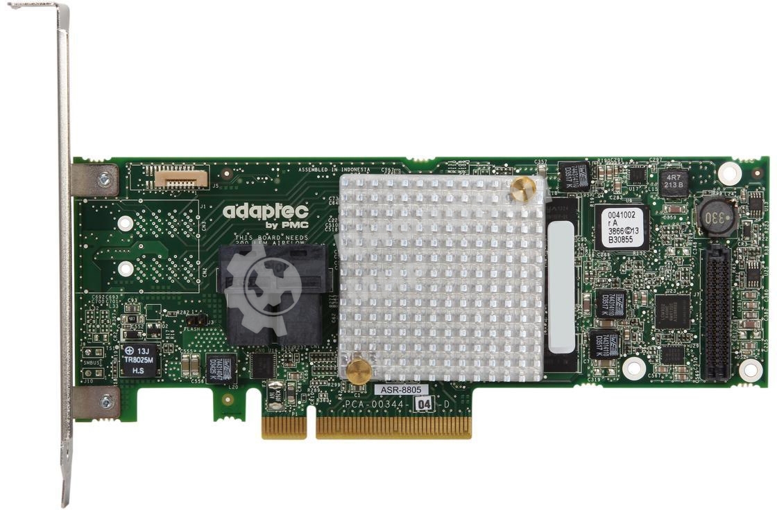 Контроллер Adaptec ASR-8805 SGL RAID 0/1/1E/10/5/6/50/60 8i-ports 1Gb (2277500-R)