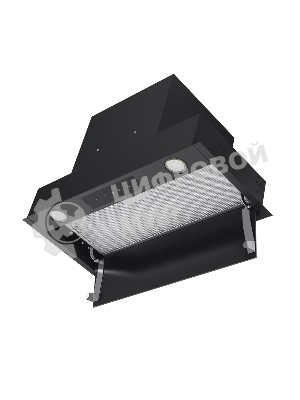 Вытяжка встраиваемая Maunfeld Fantasy Light 60 черная, 59.7 см, 800 куб. м/ч, 52 дБ