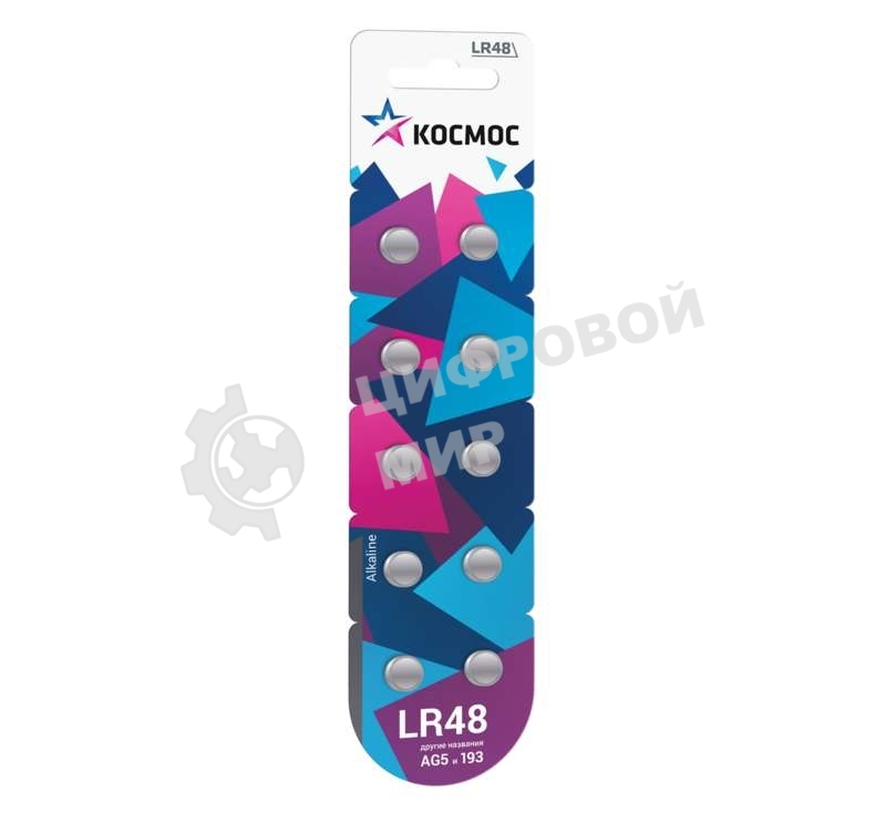 Элемент питания Космос алкалиновый 