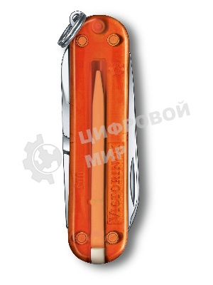 Нож перочинный Victorinox Classic Fire Opal (0.6223.T82G) 58мм 7функц. карт.коробка