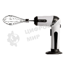 Миксер аккумуляторный Galaxy Line GL 2227, белый, ручной, 20 Вт, 2 скорости
