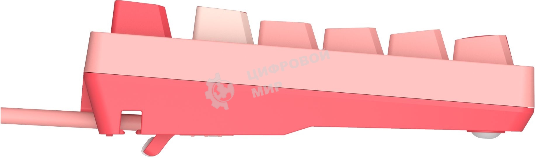 Клавиатура проводная A4Tech Bloody S87 Energy (S87 USB ENERGY PINK) USB розовый