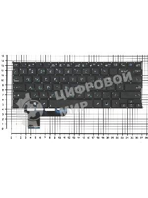 Клавиатура для ноутбука Asus S201 S201E X201 X201E черная