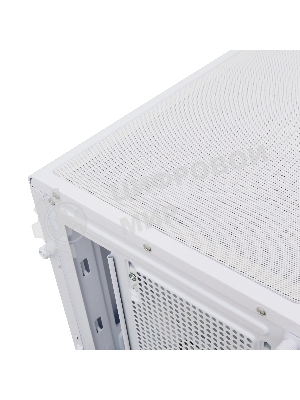 Компьютерный корпус HSPD M510, Mesh Mid Tower, белый, TG, 0.5 SPCC, 4x120мм ARGb ATX, mATX, mITX 180/280/160мм 1x2.5