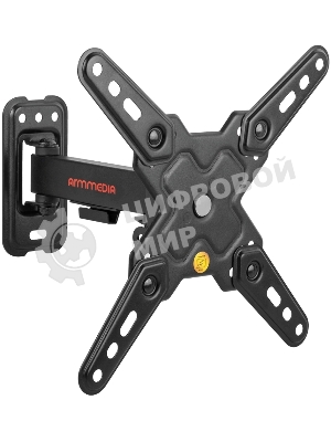 Кронштейн Arm media MARS-7 черный, 15 шт/уп. Кр. стал. настенный для TV 20