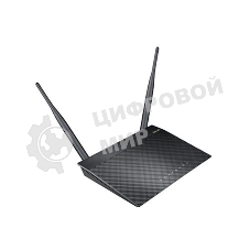 Сетевое оборудование ASUS RT-N12 E WiFi Router (RTL) 802.11b/g/n, 4UTP 10/100 Mbps, 1WAN, 300Mbps, 2x2dBi