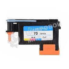 Печатающая головка NVPrint NVP 70 HP (NV-C9404A) Matte Black and Cyan для HP DesignJet Z2100/Z3100/Z3200/Z5200/Z5400; HP PhotoSmart PRO B8850/B9180 совместимая