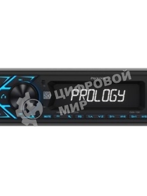 Автомагнитола Prology CMX-190, 1 DIN, Bluetooth, USB Type-A, AUX, пульт ДУ