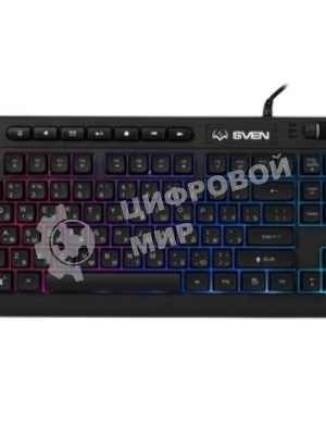 Клавиатура SVEN KB-G8200 проводная, USB Type-A, чёрный