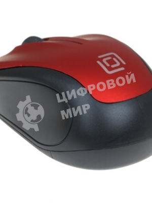 Мышь беспроводная Oklick 665MW черный/синий, 1000 dpi, радиоканал, USB, кнопки - 3