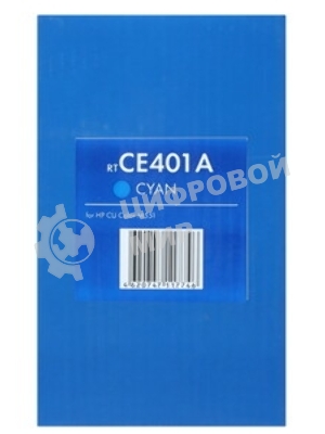 Картридж лазерный NVPrint совместимый HP CE401A Cyan для CLJ Color M551 (6000k)