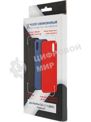 Чехол (клип-кейс) DF rmOriginal-10, для Realme C20/C11 (2021), черный df rmoriginal-10 (black)
