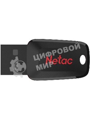 Флешка USB R/W Netac 128Gb U197 NT03U197N-128G-20BK USB 2.0 черный/красный