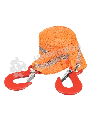 Трос буксировочный Stels 3,5 тонны, 2 крюка, сумка на молнии