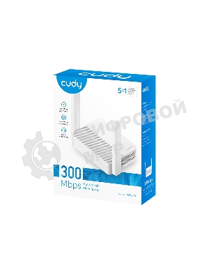 Роутер Cudy WR300 N300 10/100BASE-TX/Wi-Fi белый