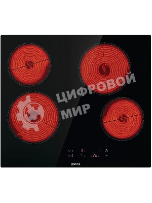 Варочная панель Gorenje ECT64BSCE черный