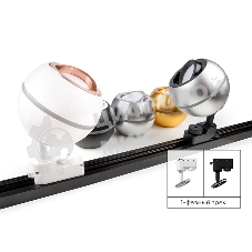 Насадка для корпуса светильника N7002 PBK черный полированный D70*H26mm Out1.5mm MR16