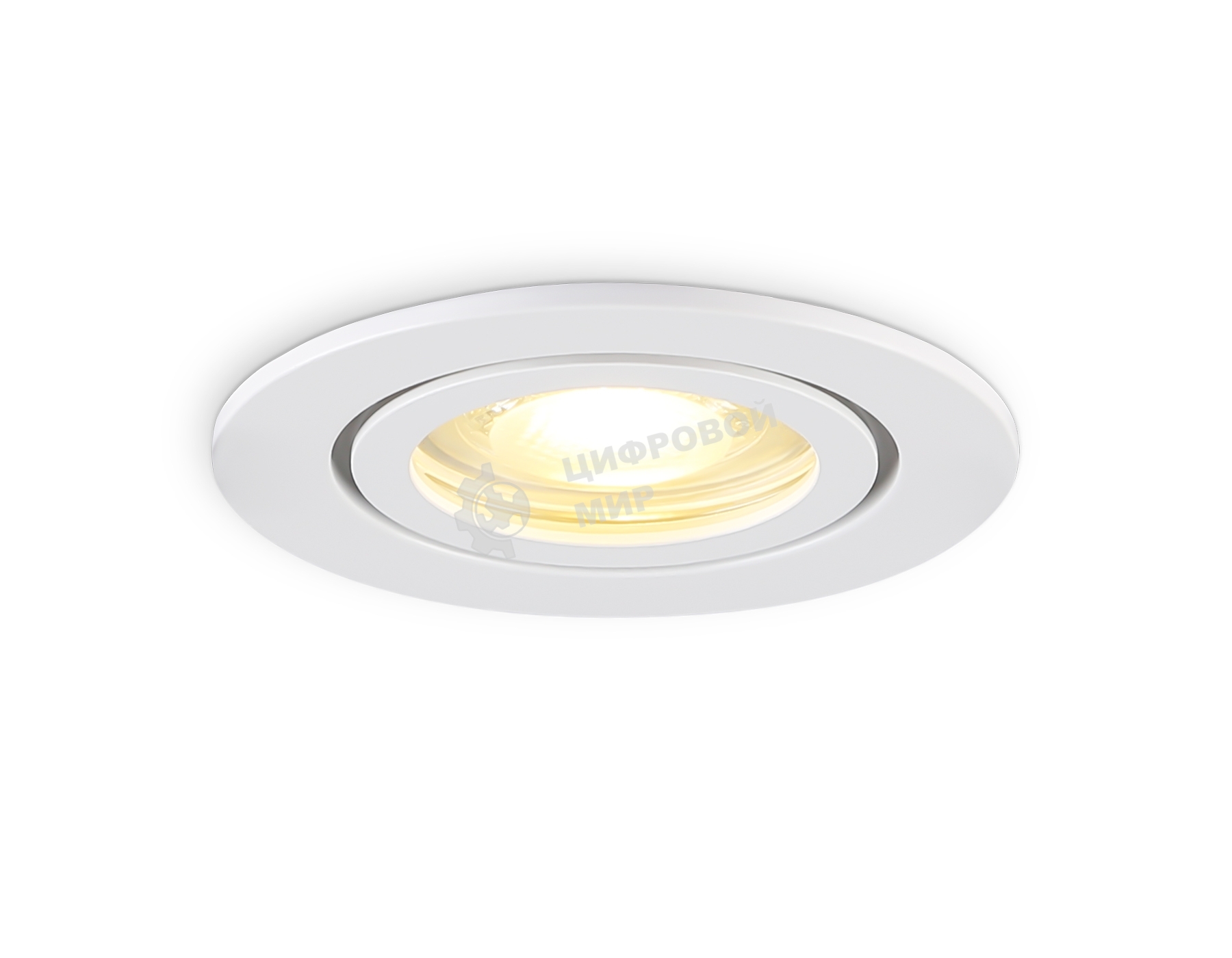 Светильник Ambrella light TN1150 WH белый IP44 GU5.3 D85*28