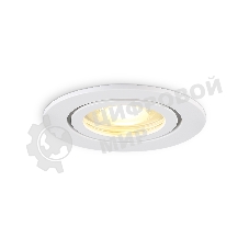 Светильник Ambrella light TN1150 WH белый IP44 GU5.3 D85*28