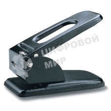 Дырокол Kw-Trio Heavy Duty 967, до 70 листов, металл черный, отверстий: 2, с линейкой