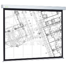 Экран Cactus 104.6x186см Wallscreen CS-PSW-104x186 16:9 настенно-потолочный рулонный белый