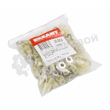 Наконечник кольцевой изолированный термоусаживаемый Rexant ø 6.5 мм 4-6 мм² (НКи-т 6.0-6/НКи-т5,5-6) желтый