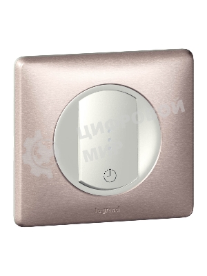 Рамка 1 пост Медь