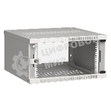 Шкаф ITK LWE3-06U66-GF LINEA WE 6U 600x600 мм дверь стекло серый