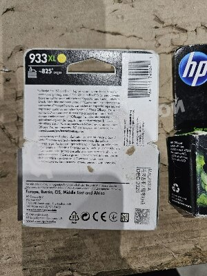 (Поврежденная упаковка) Картридж струйный HP №933XL CN056AE желтый для HP OJ 6700/7100 (825стр.)