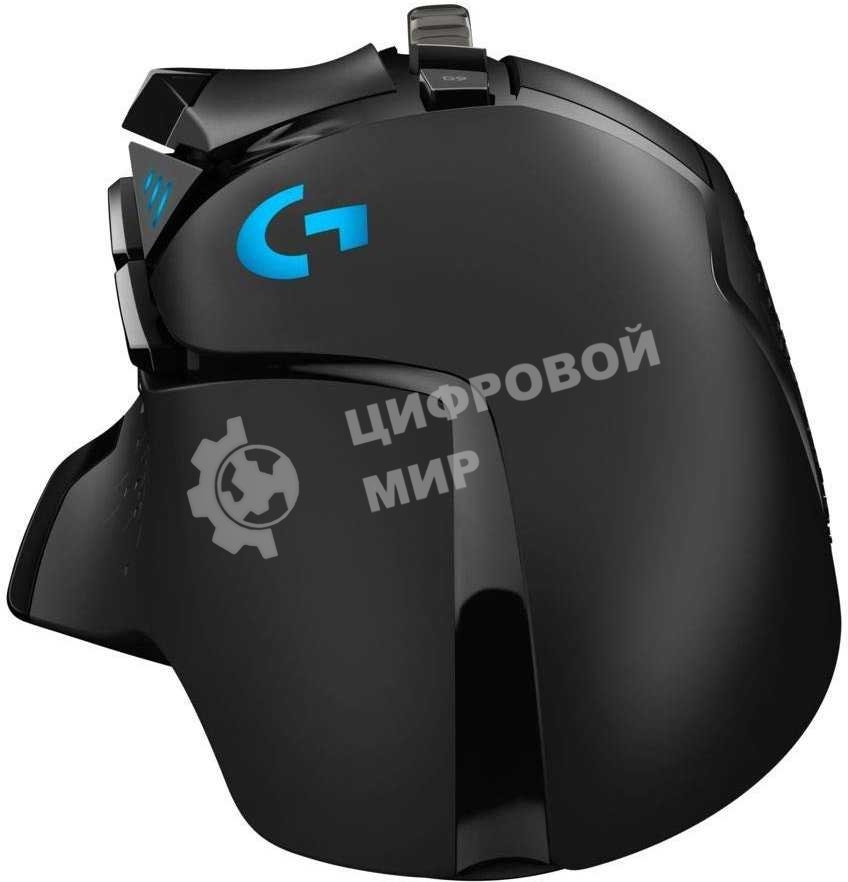 Мышь проводная Logitech G502 HERO черный, 25600 dpi, USB, кнопки - 11