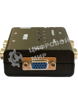 Переключатель KVM D-link DKVM-4K/B3A 4-портовый KVM-переключатель с портами VGA и PS/2