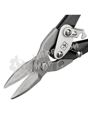 Ножницы Matrix по металлу, 250 мм, прямой рез,сталь CRMO,двухкомпонентные рукоятки, PRO