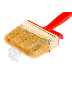 Кисть-ракля MTX 84121 30 х 100 мм, натур. щетина, пластмас. корпус, пластмас. рукоятка