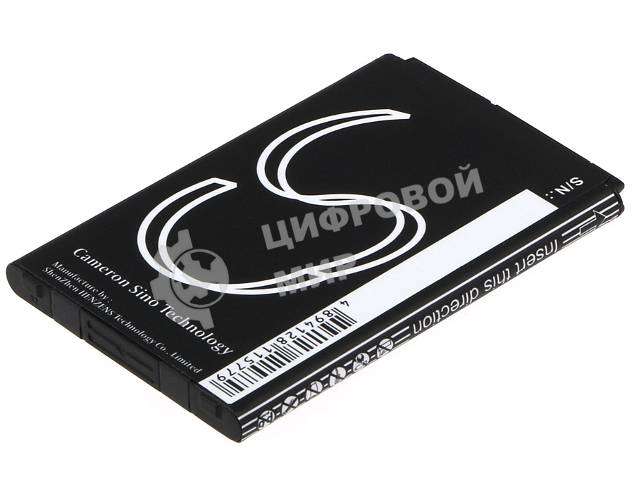 Аккумулятор CameronSino CS-LVS425SL BL-49JH для LG K120 3.7V, 1700mAh, 6.29Wh