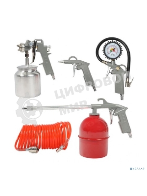 Компрессор Patriot EURO 24-240K + набор пневиоинструмента KIT 5В1.5кВт 220В 240л/мин 24л