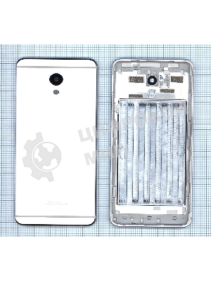 Задняя крышка для Meizu M5 Note серебристый