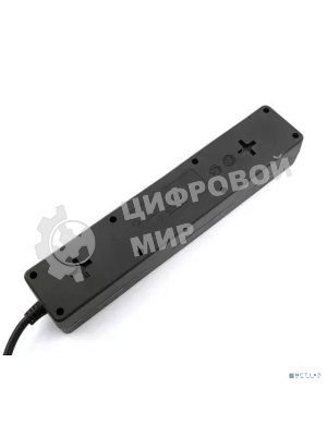 Сетевой фильтр 5bites GARDA SP3B-510 3S / 3*0.75мм2 / 1м / черный