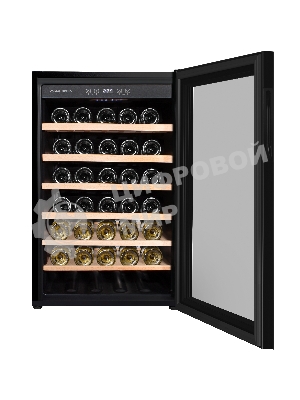 Винный шкаф Maunfeld MFWC-118S40 черный, 118 л, 1 отсек, 40 бут., класс G