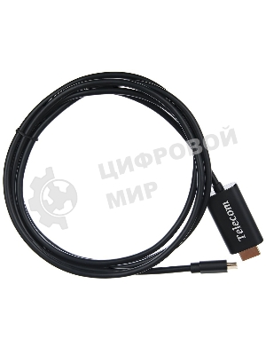 Кабель TelecomUSB3.1 Type-Cm --> HDMI A(m) 4K@30Hz, 1.8m TCC005-1.8M