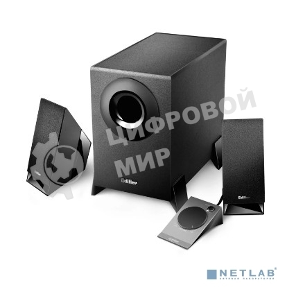 Колонки Edifier M1360 черный (8.5W, проводной пульт ДУ)
