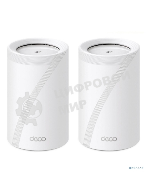 Трехдиапазонная домашняя Mesh-система Wi-Fi 7 TP-Link Deco BE65(2-pack) BE9300