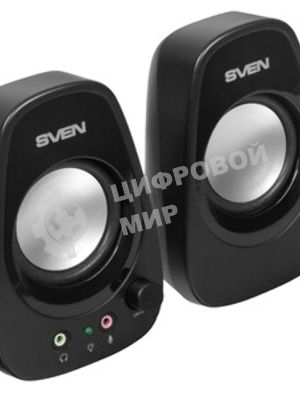 Портативная акустика SVEN 190, черный (6 Вт, питание USB)