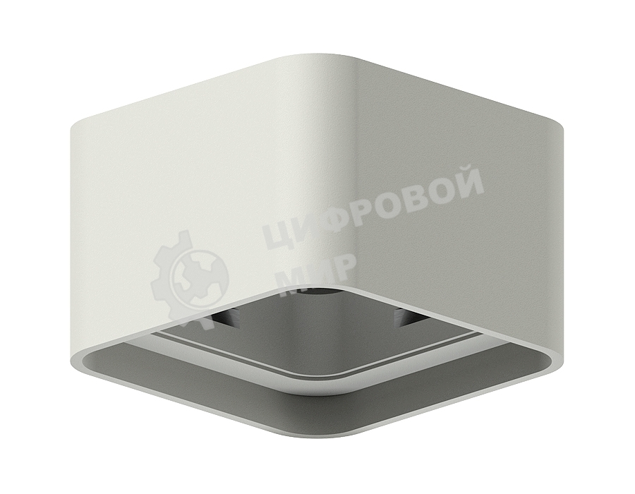 Корпус светильника C7834 SGR серый песок 95*95*H60mm MR16 GU5.3