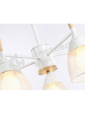 Светильник Ambrella light TR8012/5 WH белый E27*5 max 40W D600*385